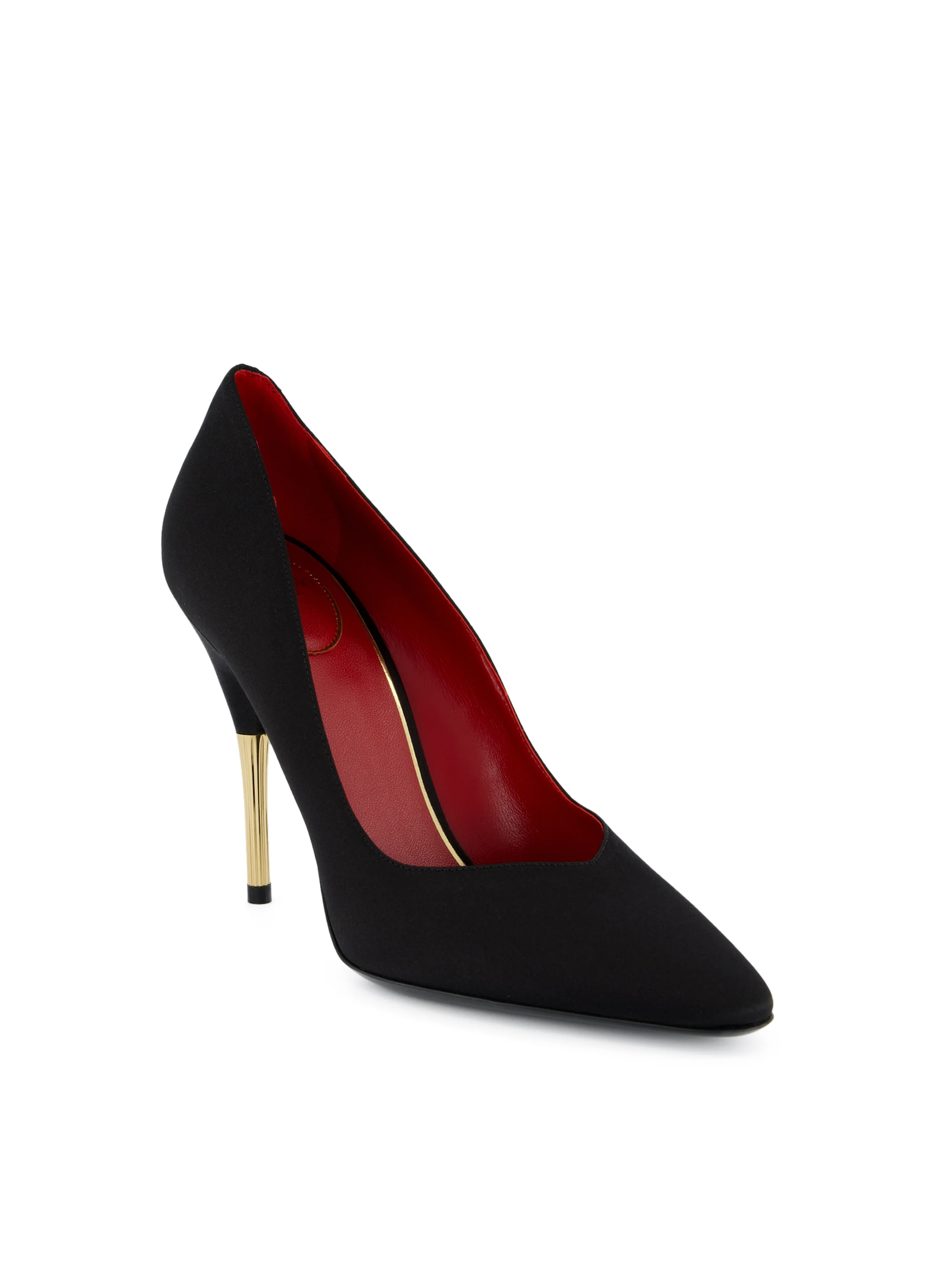 Pumps realizzate in raso. 9W0S0QL1KVW 0NO VALENTINO GARAVANI 