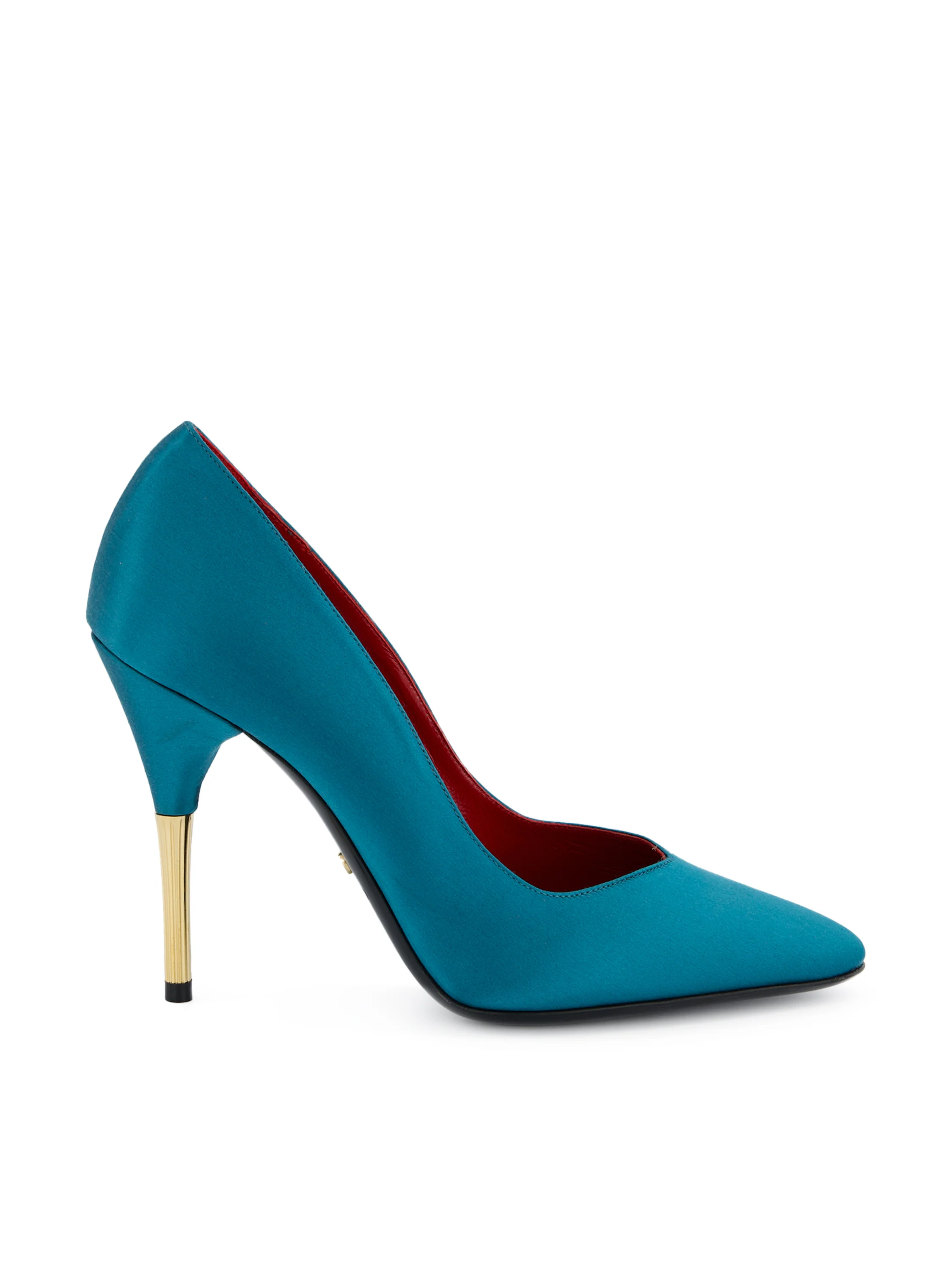 Pumps realizzate in raso. 9W0S0QL1KVW HE8 VALENTINO GARAVANI 