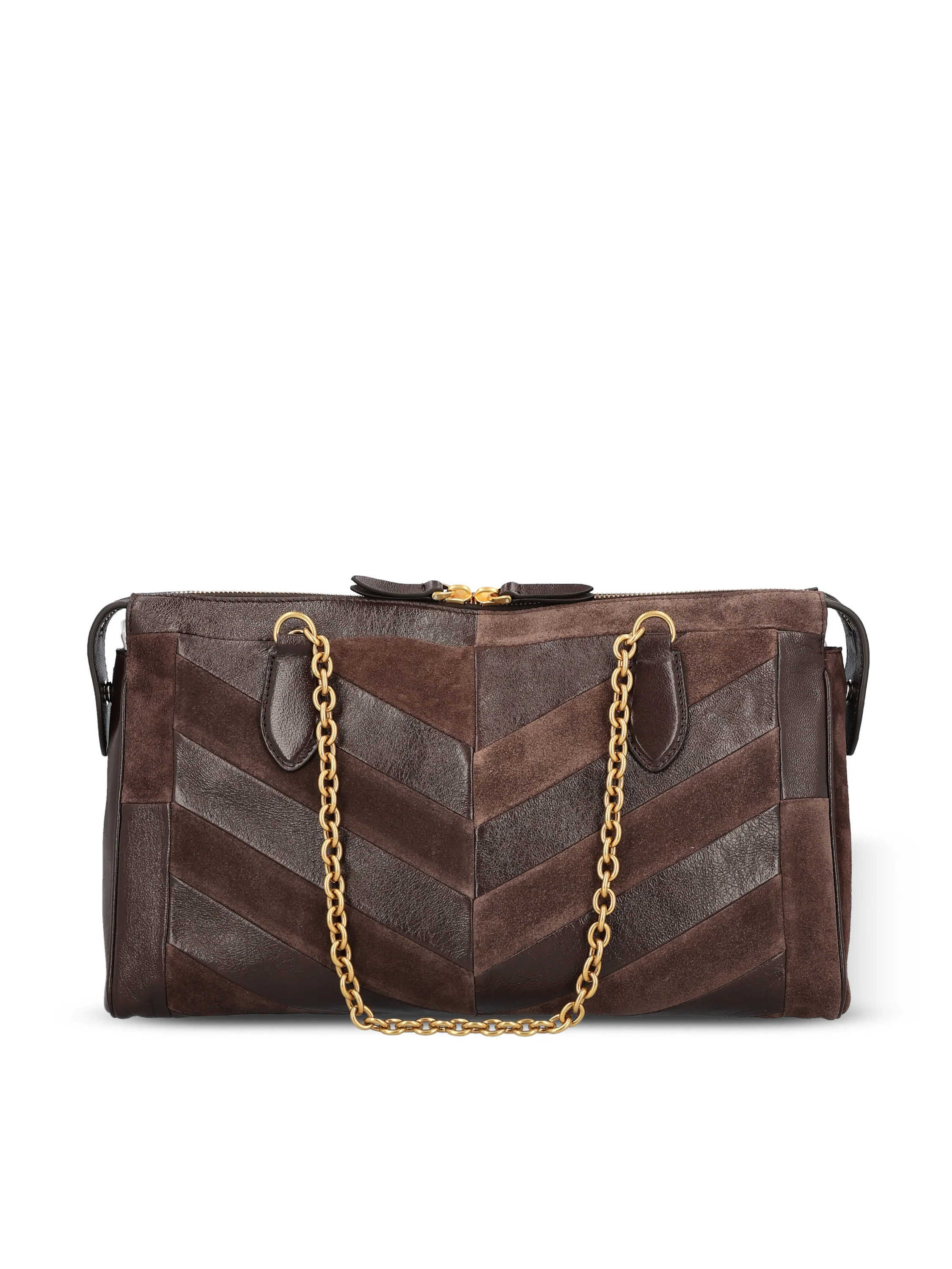 Borsa realizzata in suede e nappa. 9W2B0S70DED RE6 VALENTINO GARAVANI