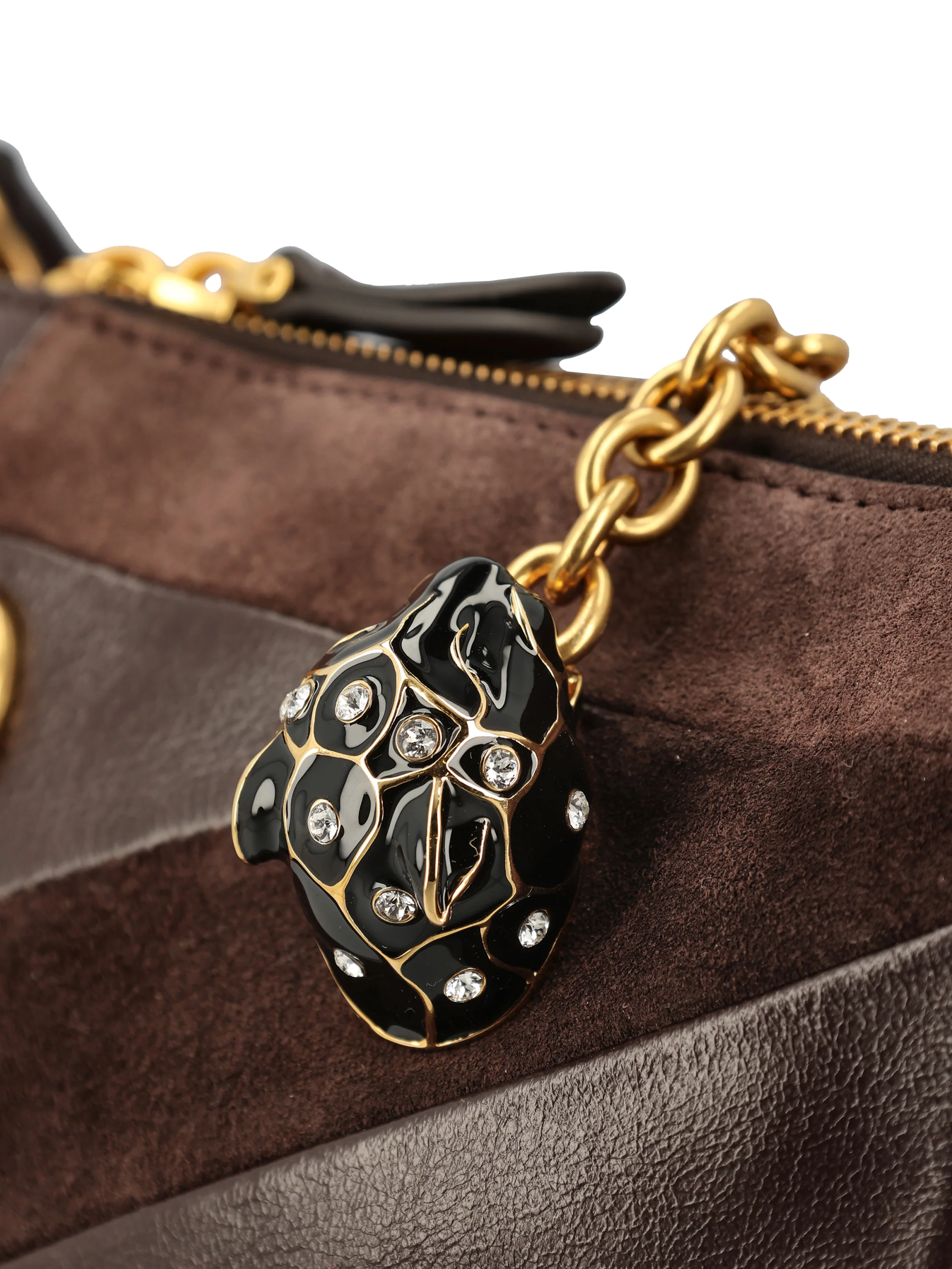 Borsa realizzata in suede e nappa. 9W2B0S70DED RE6 VALENTINO GARAVANI