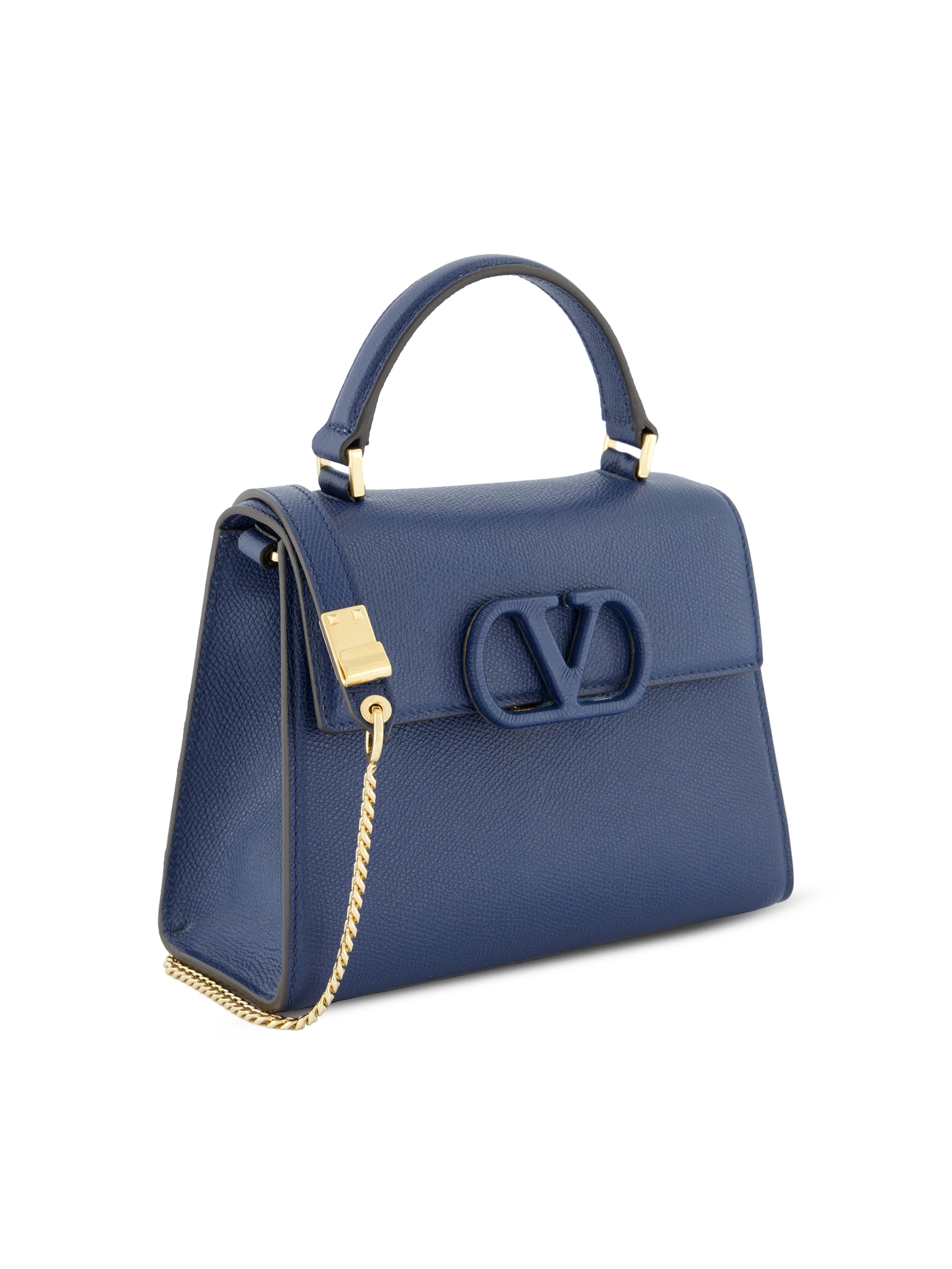 Borsa a mano piccola Valentino Garavani VSling in vitello granato. 9W2B0T85YCZ FI8 VALENTINO GARAVANI 