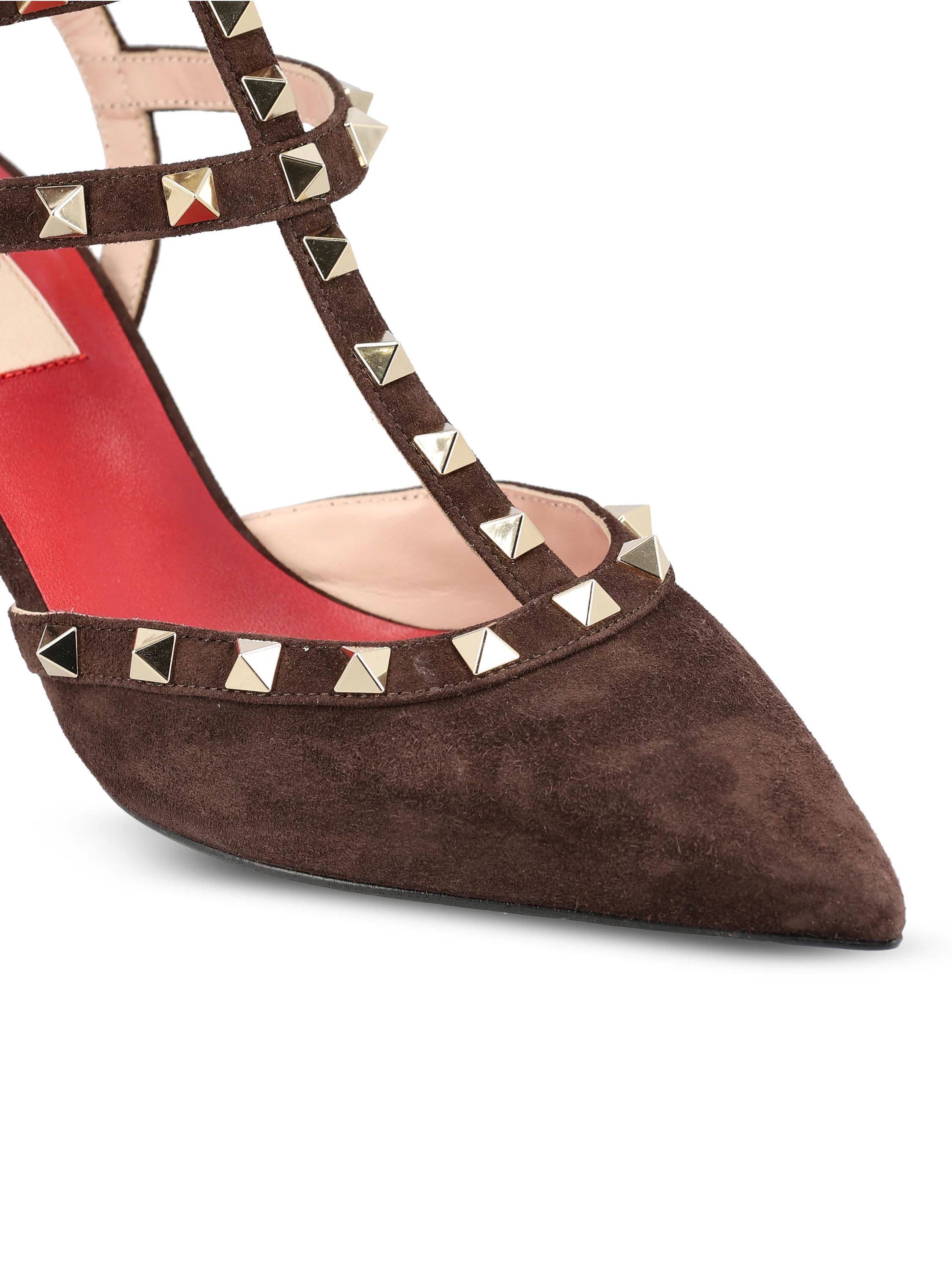 Décolleté realizzate in camoscio. 9W2S0375CVB 0TO VALENTINO GARAVANI 
