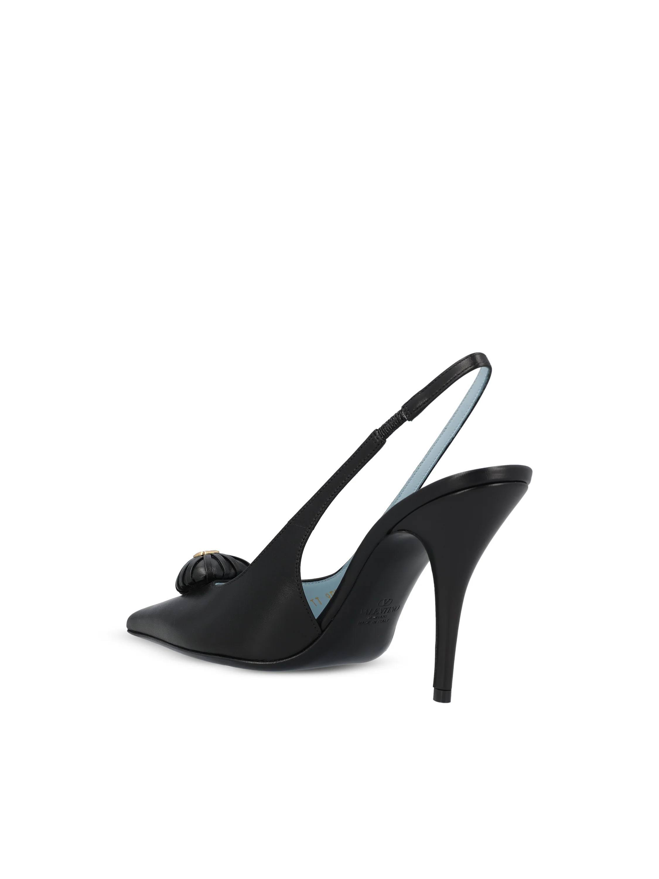 Décolleté slingback in pelle. 9W2S0PR9DMD 0NO VALENTINO GARAVANI