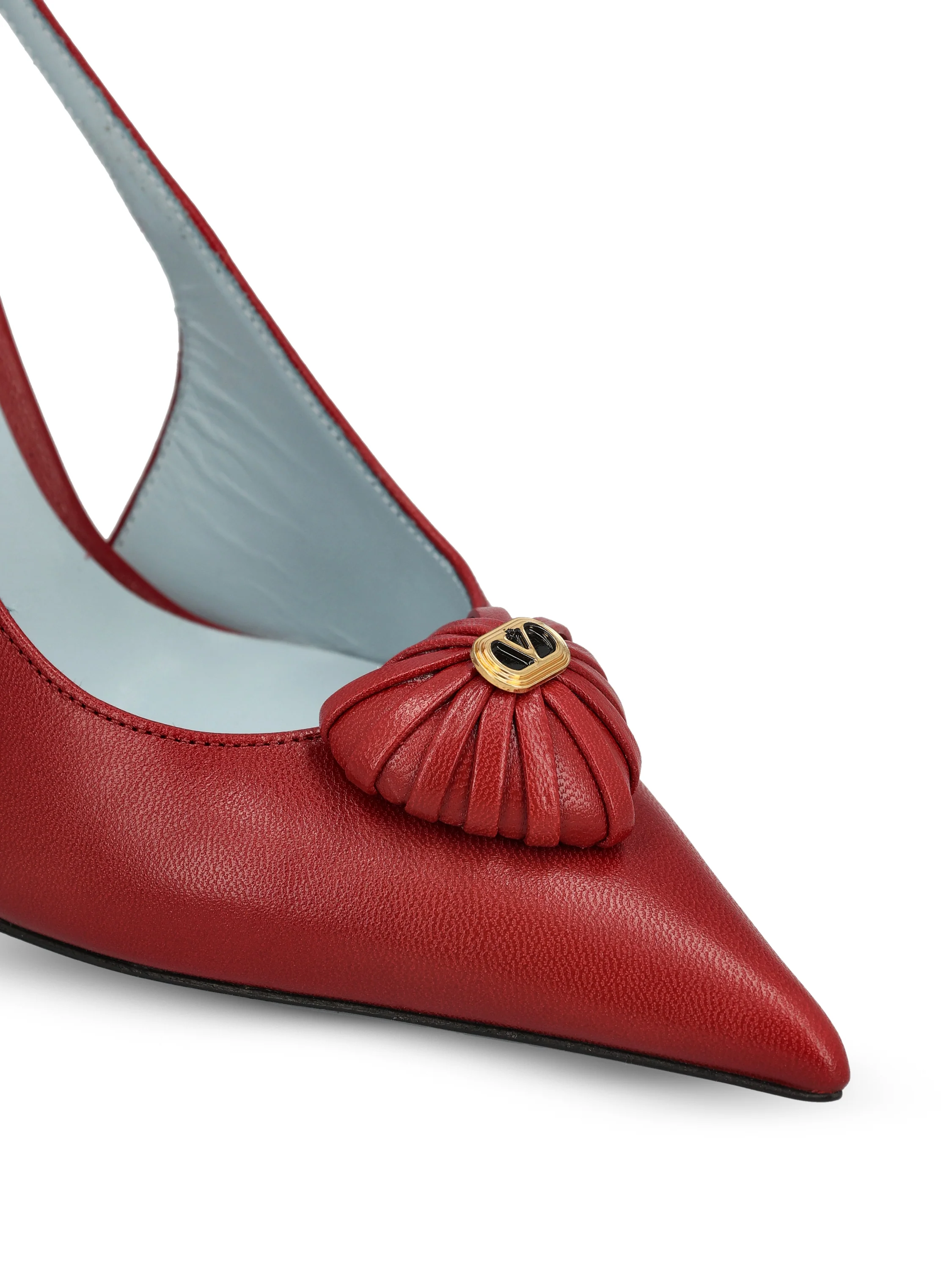 Décolleté slingback in pelle. 9W2S0PR9DMD W16 VALENTINO GARAVANI 