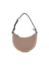 Mini borsa hobo Rockstud in Vitello granato ZW2P0AI7VSH P45 VALENTINO GARAVANI 
