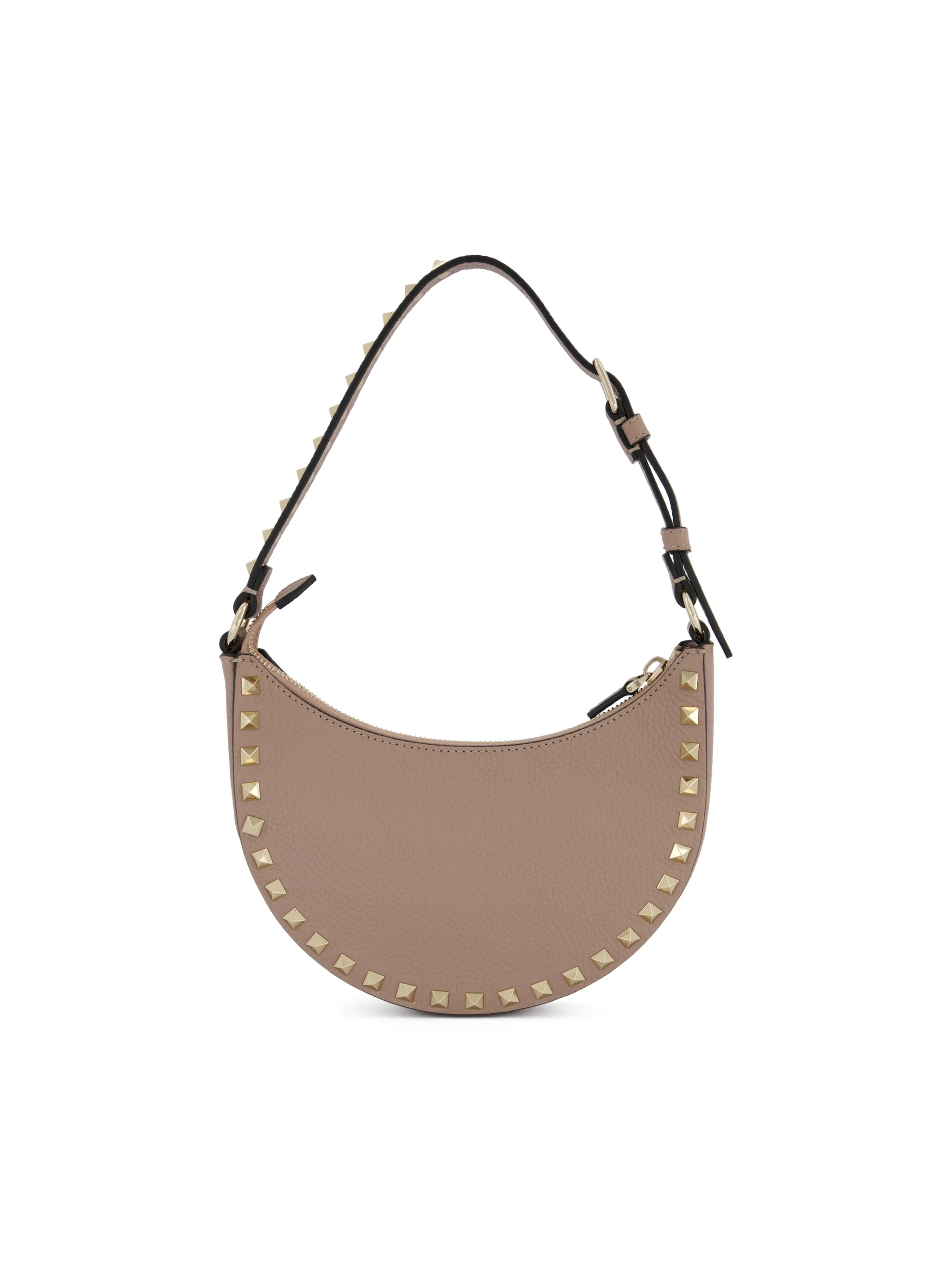 Mini borsa hobo Rockstud in Vitello granato ZW2P0AI7VSH P45 VALENTINO GARAVANI