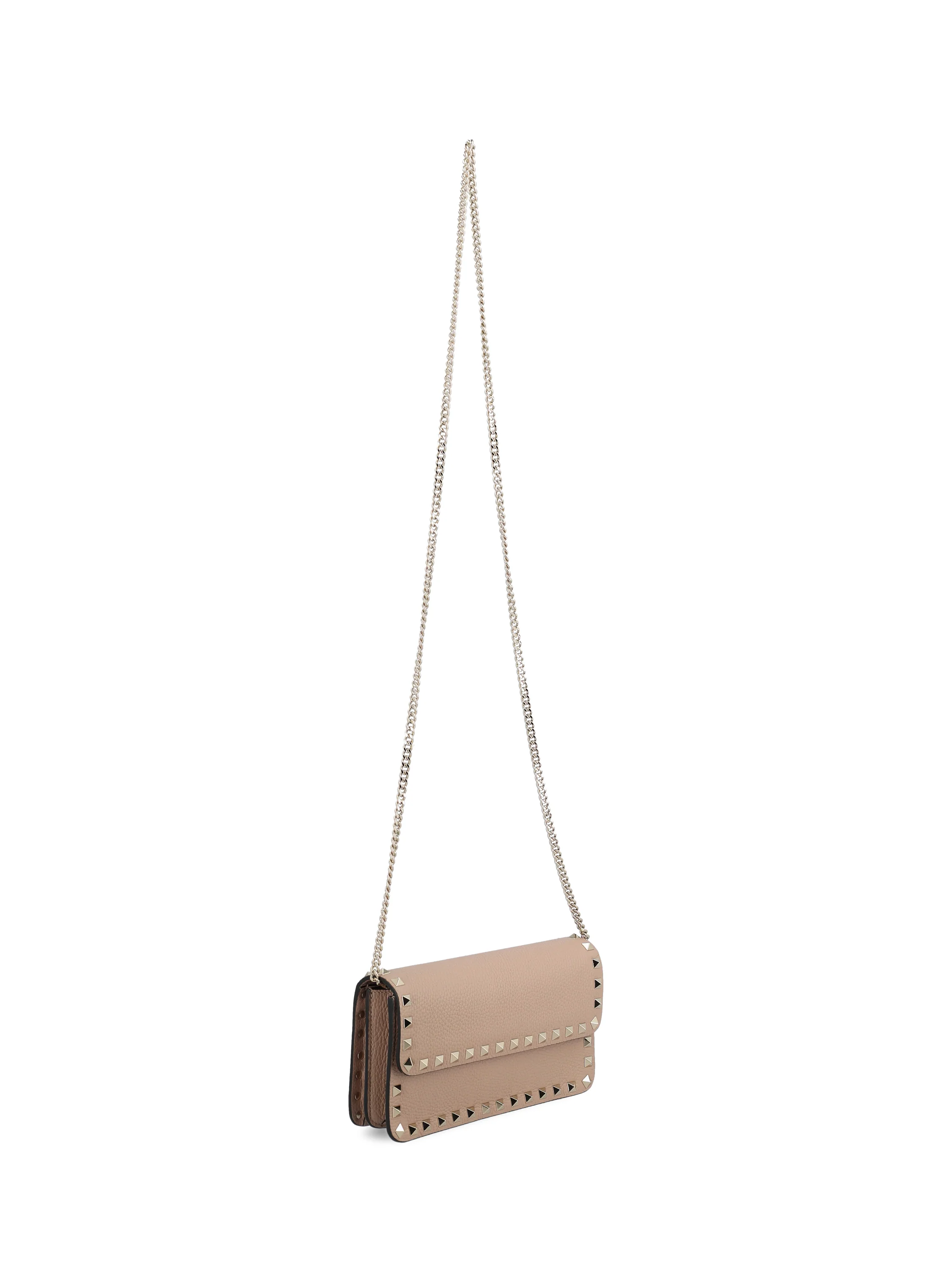 Pouch realizzata in pelle di vitello granato. ZW2P0S61VSH P45 VALENTINO GARAVANI 