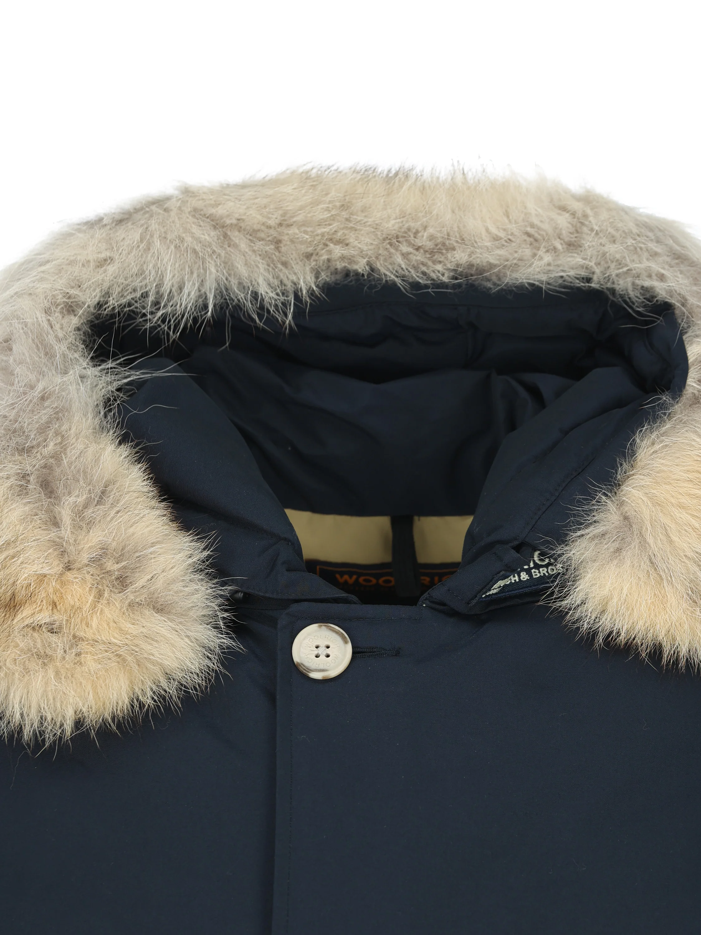 Giacca realizzata in tessuto Ramar Cloth CFWOOU0482MBUT0001 MLB WOOLRICH