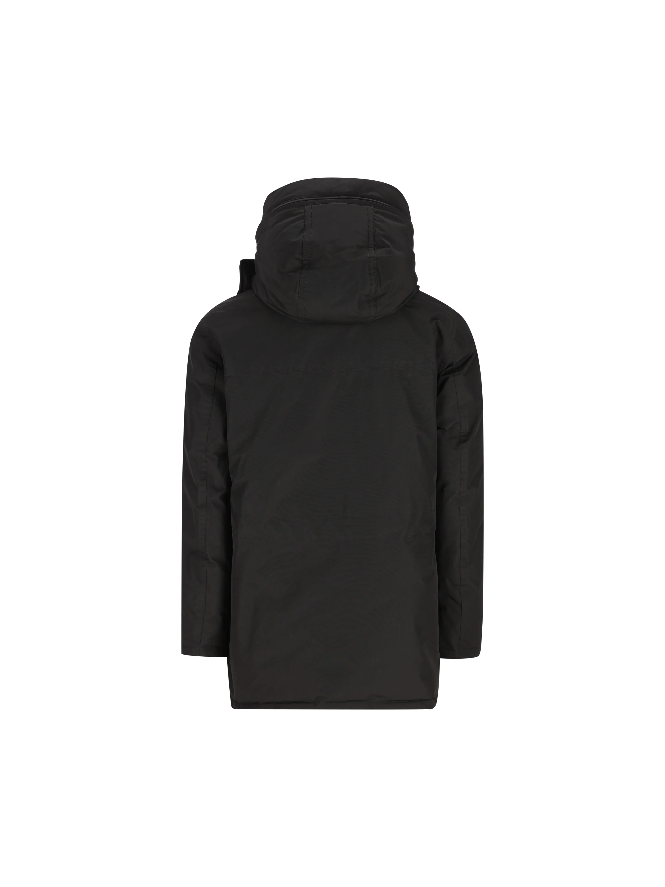 Parka Evolution in Ramar Cloth CFWOOU0866MBUT0001 BLK WOOLRICH 