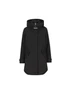 Woolrich Authentic 3 in 1 Parka in Ramar Cloth CFWWOU1105FBUT0001 BLK WOOLRICH 