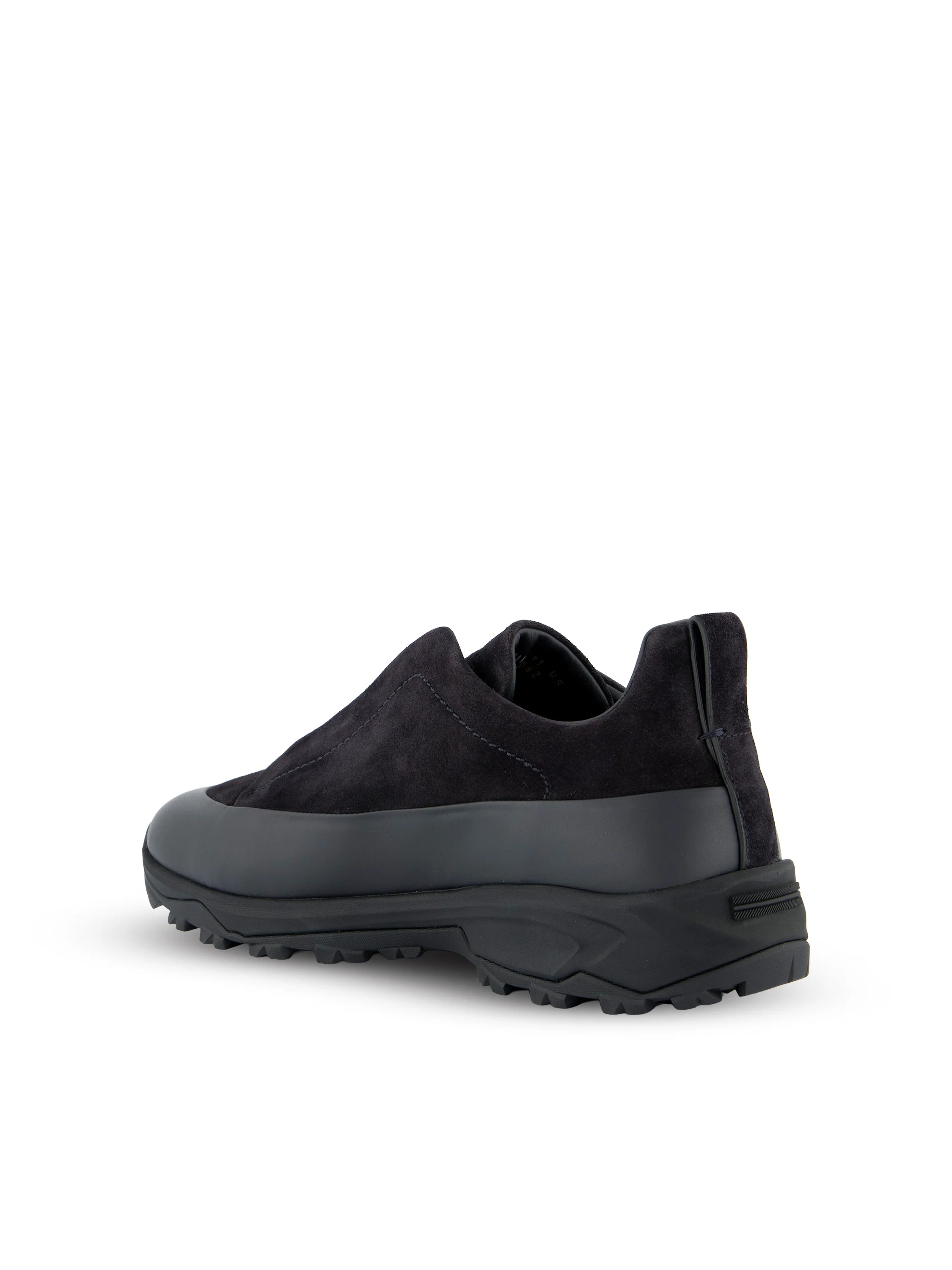 Sneakers realizzate in pelle e suede. RLHNEL S7008ZBNZ ZEGNA 