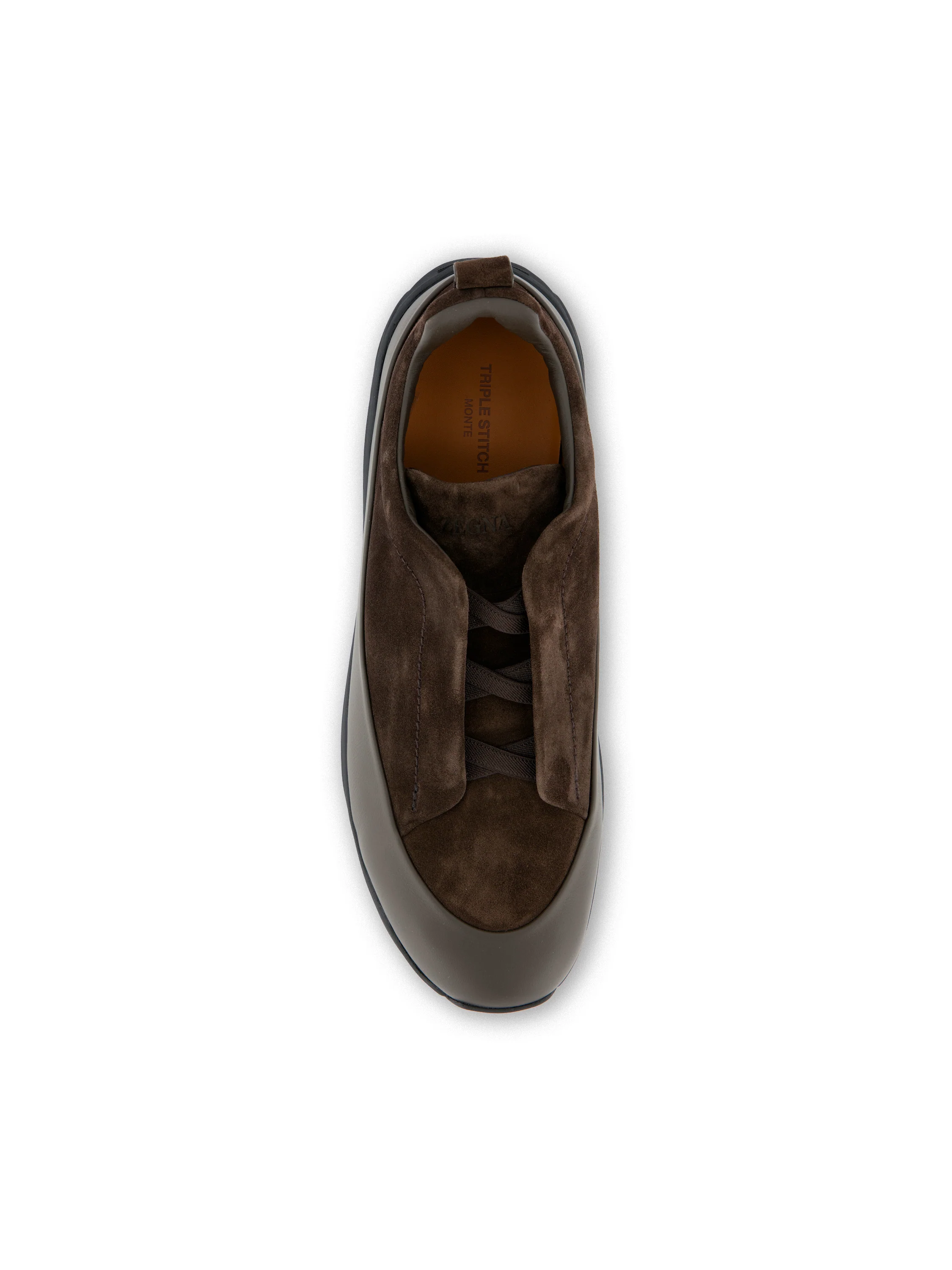 Sneakers realizzate in pelle e suede. RLHNEL S7008ZTDM ZEGNA