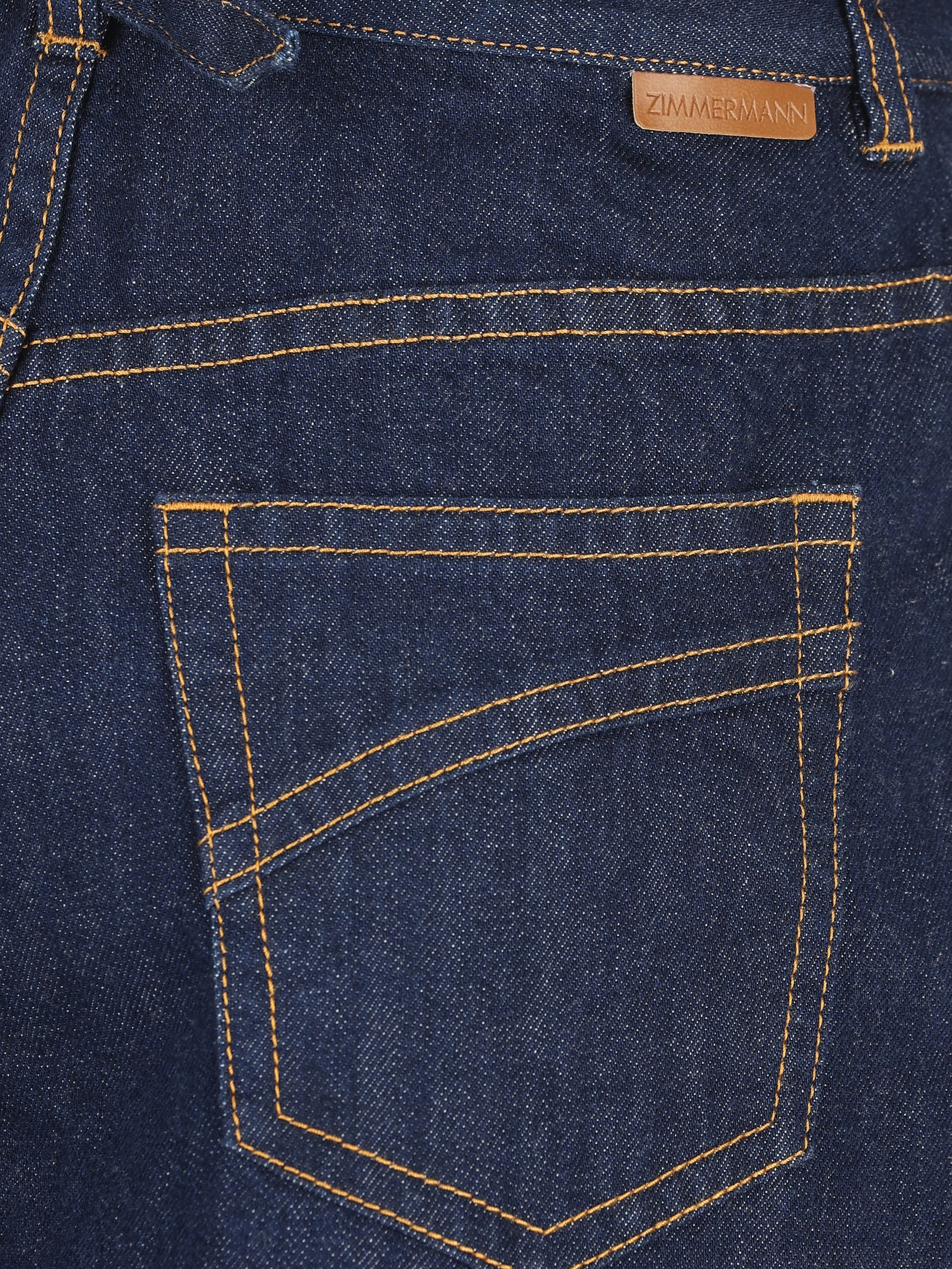 Jeans a Zampa in Denim Blu Harbour con Cintura Rimovibile 0640PF26R HABL ZIMMERMANN 