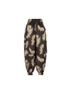 Pantalone in seta con stampa piume di pavone 4843PF261 BLKFEA ZIMMERMANN 