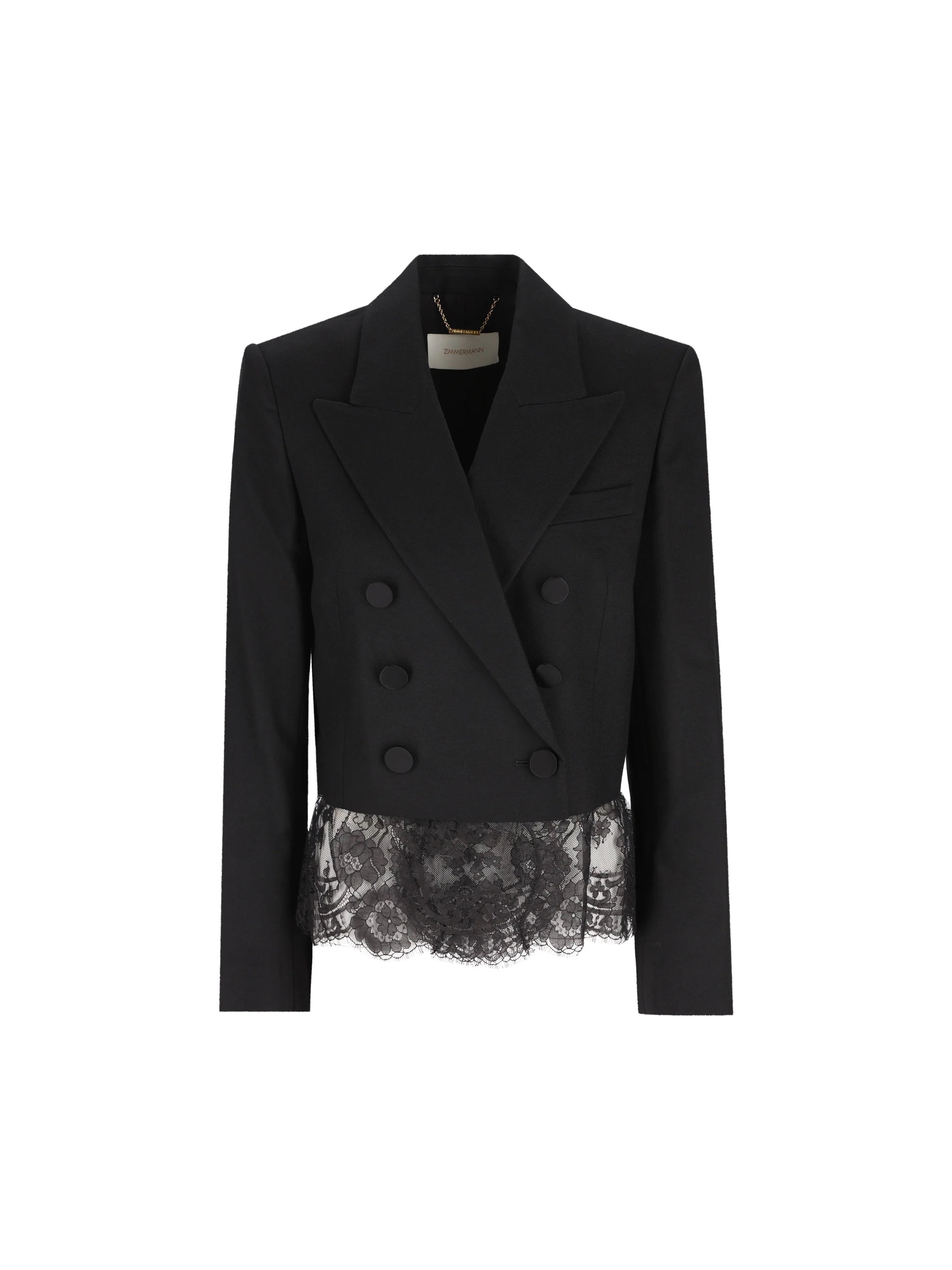 Blazer realizzato in pizzo 9543JF261 BLK ZIMMERMANN 