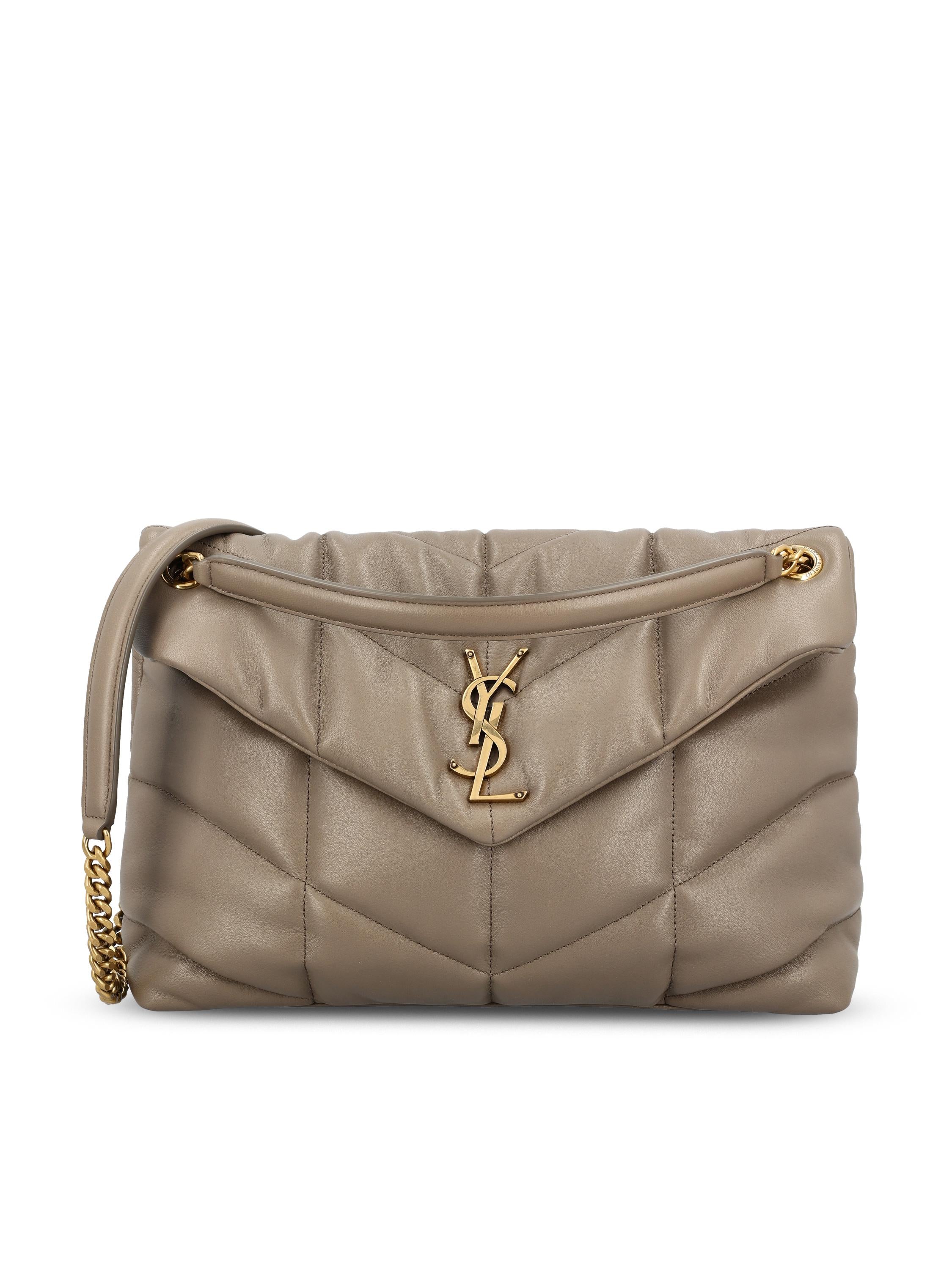 Borsa realizzata in pelle di agnello. 577475 1EL071799 SAINT LAURENT 