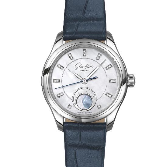 GLASHÜTTE ORIGINAL Serenade Luna Replica Watch 1-35-14-02-02-04