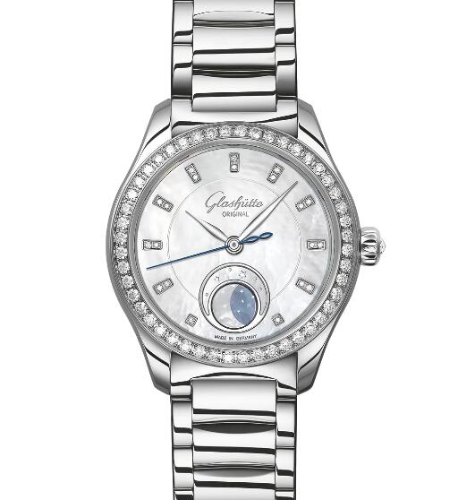 GLASHÜTTE ORIGINAL Serenade Luna Replica Watch 1-35-14-02-12-14