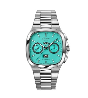 Glashütte Original Seventies Chronograph Panorama Date Swimming Pool 1-37-02-16-02-70 Replica Watch