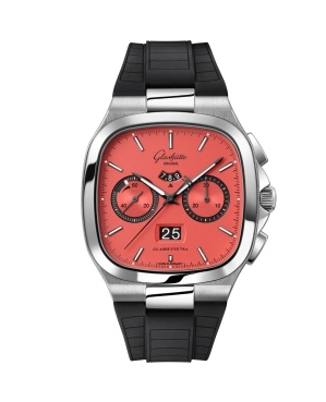 Glashütte Original Seventies Chronograph Panorama Date Watermelon Replica Watch 1-37-02-17-02-63