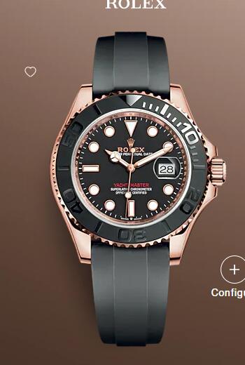 Rolex Yacht-Master 40 Everose gold Copy Watch 126655-0002 Rolex Yacht-Master 40 Everose gold Copy Watch 126655-0002