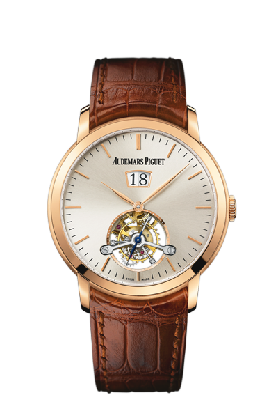 Replica Audemars Piguet Jules Audemars Watch LARGE DATE TOURBILLON 26559OR.OO.D088CR.01