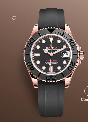 Rolex Yacht-Master 37 Everose gold Copy Watch 268655-0010 Rolex Yacht-Master 37 Everose gold Copy Watch 268655-0010