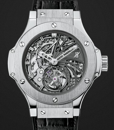 Hublot Replica Watch Big Bang Minute Repeater Tourbillon Platinium 44mm Limited edition 304.TX.1170.LR