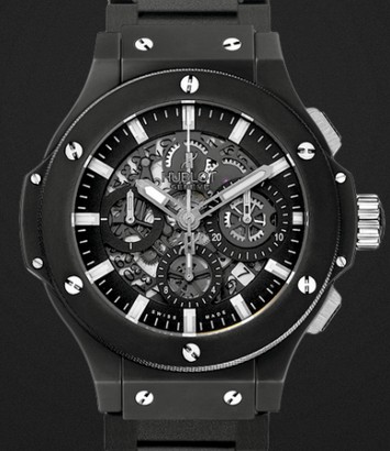 Hublot Replica Watch Big Bang Aero Bang Black Magic Bracelet 44mm 311.CI.1170.CI