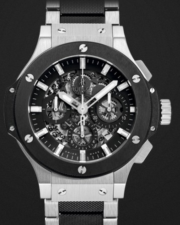 Hublot Replica Watch Big Bang Aero Bang Steel Ceramic Bracelet 44mm 311.SM.1170.SM