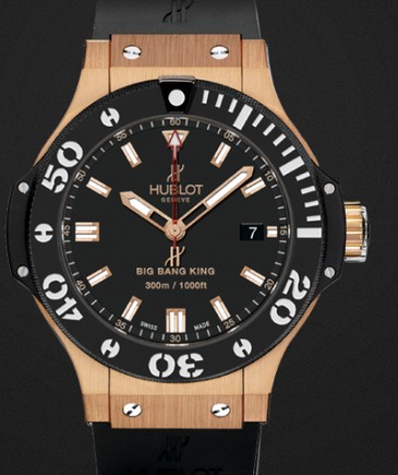 Hublot Replica Watch Big Bang King Gold Ceramic 44mm 312.PM.1189.RX
