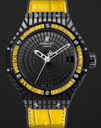 Hublot Replica Watch Big Bang Tutti Frutti Lemon Caviar 41mm 346.CD.1800.LR.1915