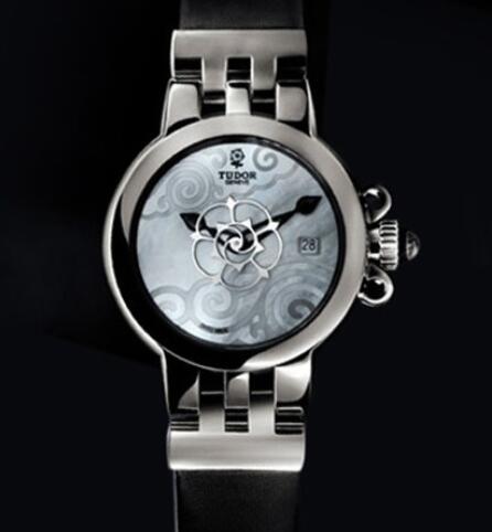 Replica Tudor women watch Clair de Rose 35100 Steel - Satin Strap Replica Tudor women watch Clair de Rose 35100 Steel - Satin Strap