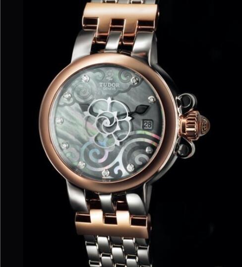 Replica Tudor women watch Clair de Rose 35101 Steel - Pink Gold - Diamonds Replica Tudor women watch Clair de Rose 35101 Steel - Pink Gold - Diamonds