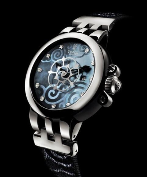 Replica Tudor women watch Clair de Rose 35400 Steel - Diamonds - Fabric Strap Replica Tudor women watch Clair de Rose 35400 Steel - Diamonds - Fabric Strap