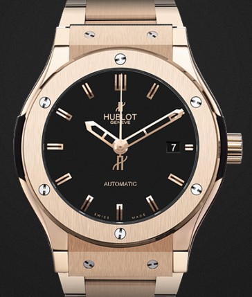 Replica Hublot Watch Classic Fusion King Gold Bracelet 45mm 511.OX.1180.OX
