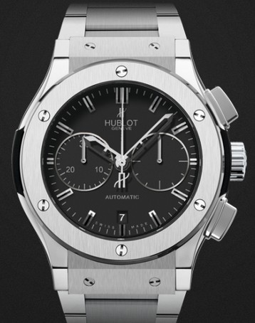 Replica Hublot Watch Classic Fusion Chronograph Titanium Bracelet 45mm 521.NX.1170.NX