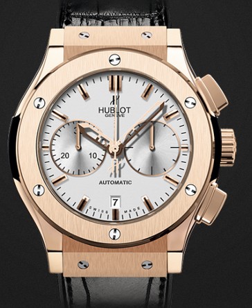 Replica Hublot Watch Classic Fusion Chronograph King Gold Opalin 45mm 521.OX.2610.LR