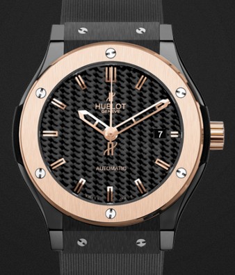 Replica Hublot Watch Classic Fusion Ceramic King Gold 42mm 542.CO.1780.RX