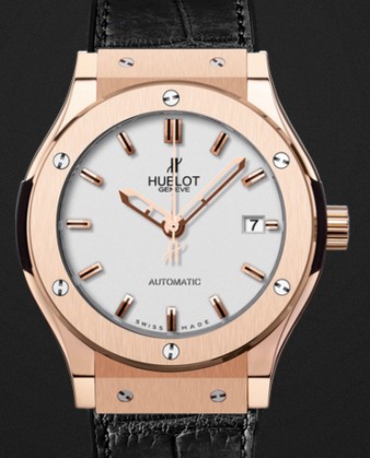 Replica Hublot Watch Classic Fusion King Gold Opalin 42mm 542.OX.2610.LR