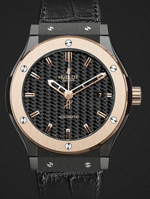 Replica Hublot Watch Classic Fusion Ceramic King Gold 38mm 565.CO.1780.LR