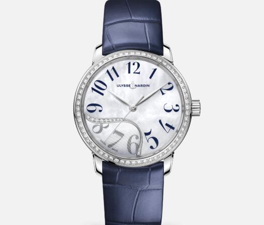 Ulysse Nardin Classico Jade 37mm Replica Watch 8153-201B/60-03