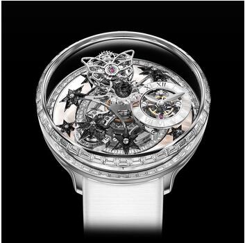 Jacob & Co. Fleurs de Jardin Black & White Replica Watch AF321.30.BC.UA.A Jacob & Co. Fleurs de Jardin Black & White Replica Watch AF321.30.BC.UA.A