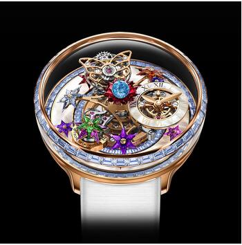 Jacob & Co. Fleurs de Jardin Blue Sapphires Replica Watch AF321.40.BB.AB.A Jacob & Co. Fleurs de Jardin Blue Sapphires Replica Watch AF321.40.BB.AB.A