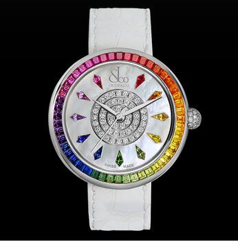 Jacob & Co. Brilliant Rainbow White Gold Replica Watch BA537.30.GR.KW.A Jacob & Co. Brilliant Rainbow White Gold Replica Watch BA537.30.GR.KW.A