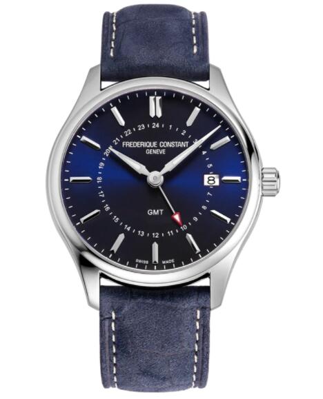 Frederique Constant Classics Quartz GMT Men Replica Watch FC-252NS5B6 Frederique Constant Classics Quartz GMT Men Replica Watch FC-252NS5B6