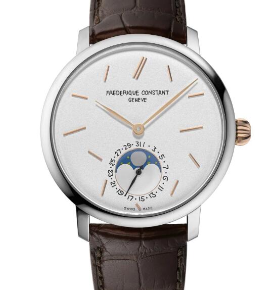 FREDERIQUE CONSTANT Slimline Moonpase Date Manufacture Seconde/Seconde Replica Watch FC-705SOC4S2