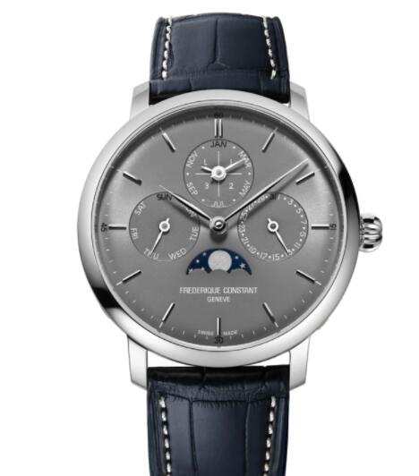 Frederique Constant Slimline Perpetual Calendar Manufacture Replica Watch FC-775G4S6