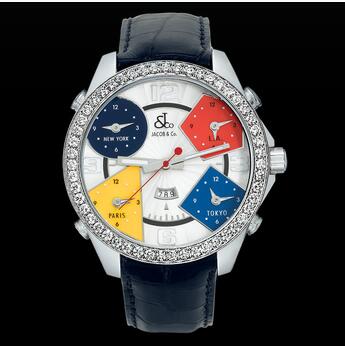 Jacob & Co. Five Time Zone Replica Watch JC-1 Jacob & Co. Five Time Zone Replica Watch JC-1