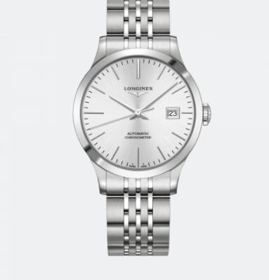 Replica Longines Record collectsion stainless steel Watch L2.820.4.72.6